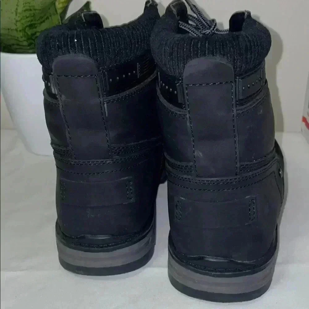 Combat Boots-Black 8.5 - Picture 6 of 8
